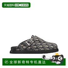 1h可退 香港直邮DIOR 男士拖鞋 3SA138ZSAH961 SS2025 花色 圆头