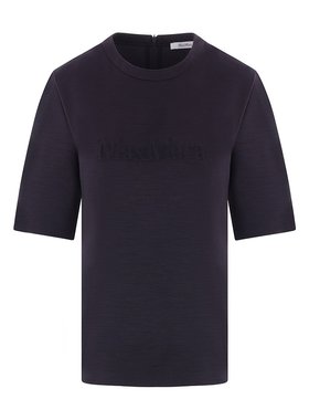 MAX MARA 女士T恤 1941045806002 SS2025 黑色 Peter羊毛T恤