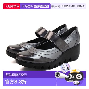 日本直邮浅口鞋舒适防水厚底绑带楔形鞋底FIRST CONTACT楔形鞋底6