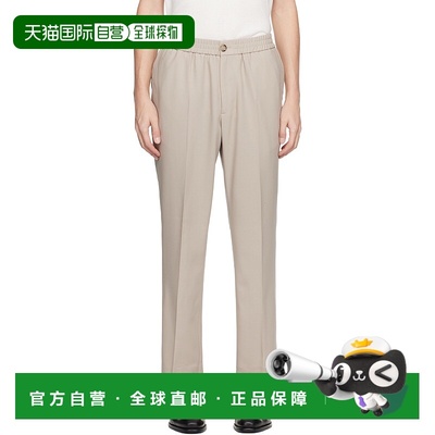 1h可退 香港直邮Ami Paris 男士 驼色 Wool Elasticated Waist 长