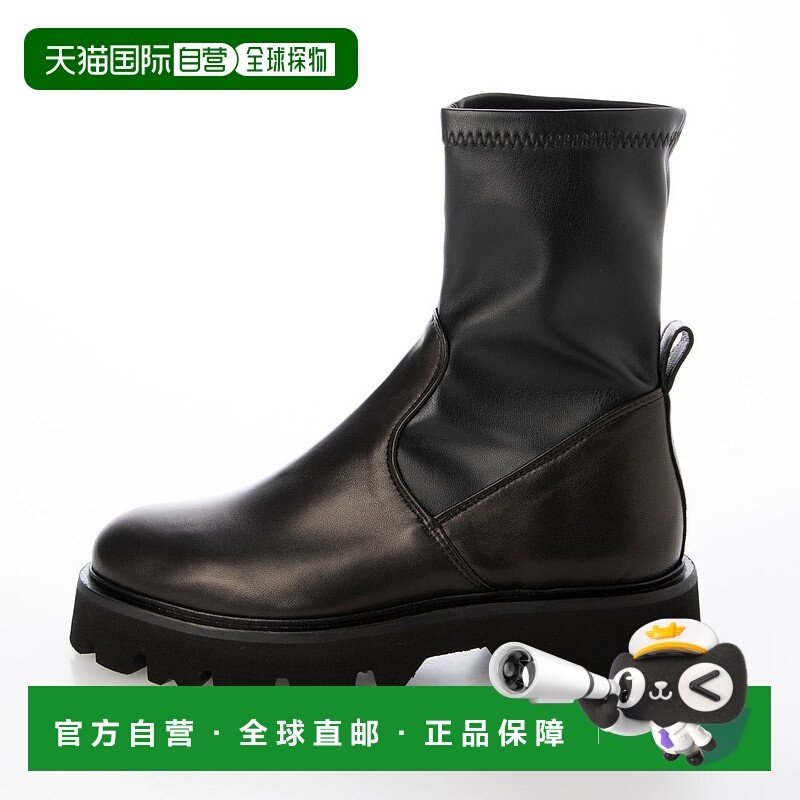 日本直邮FABIO RUSCONI 纯色短靴 厚底防滑鞋短靴 FA933BW021357