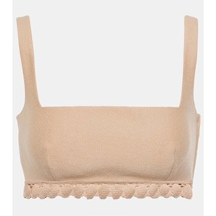 Valentino 上衣 华伦天奴 齿纹棉混纺文胸式 000276 女士 潮奢