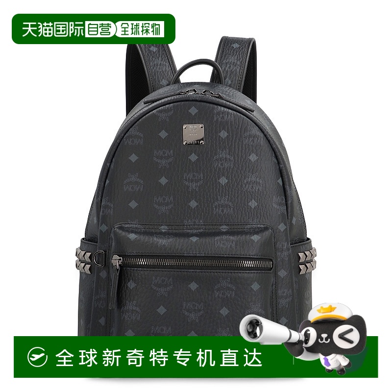 1h可退 香港直邮MCM 女士双肩包 MMKEAVE14BK AW2025 黑色 Viseto