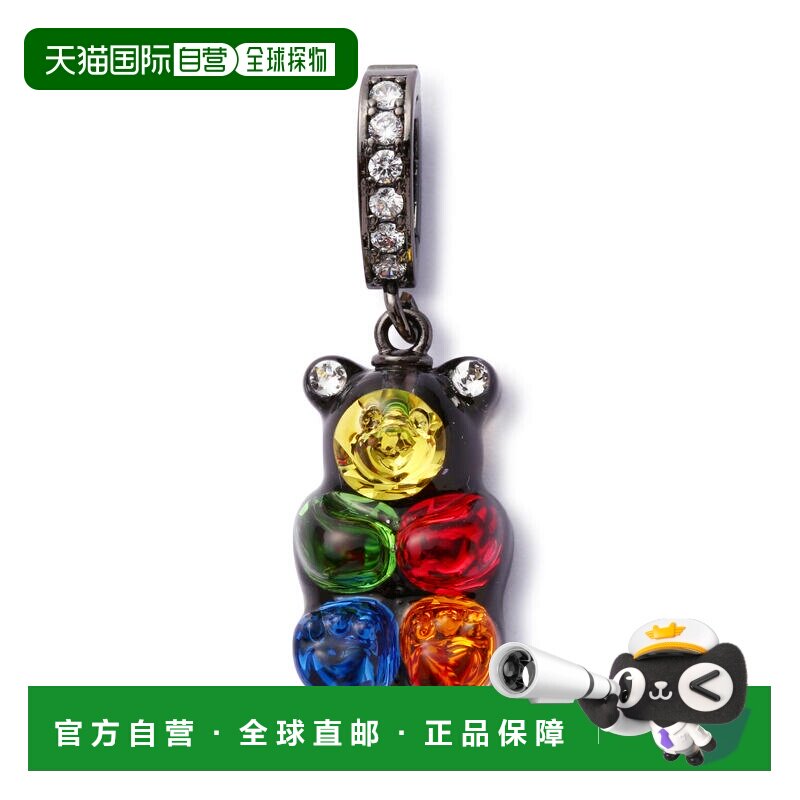 1h可退 日本直邮MIKSHIMAI 女装 FANCY BEAR PENDANT 透明熊吊坠