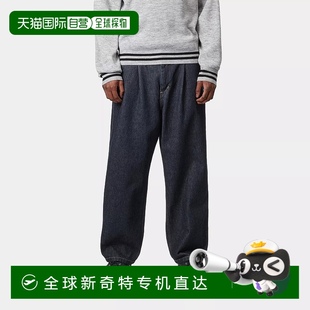 牛仔 欧洲直邮Carhartt Wip 男士 水洗蓝棉休闲裤
