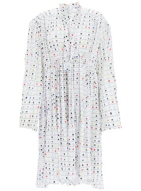 BALENCIAGA 女士连衣裙 680795TLL119000 SS2023 白色