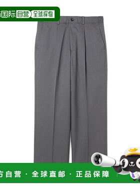 1h可退 日本直邮N.HOOLYWOOD COMPILE 男士 修身 一褶 羊毛 西裤