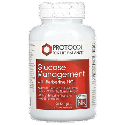 香港直发Protocol For Life Balance小檗碱胶囊营养90粒软胶囊