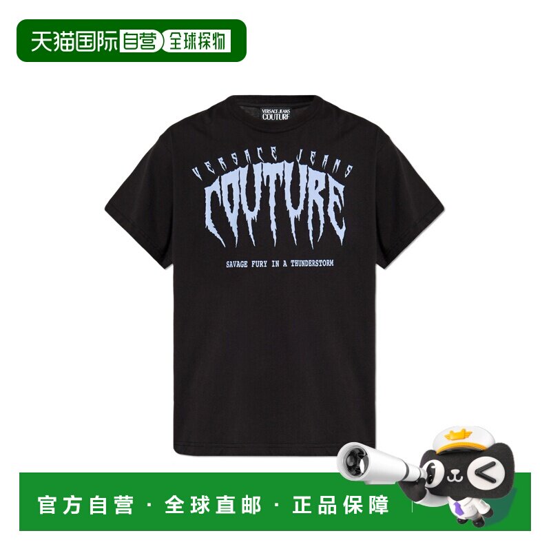 香港直邮Versace Jeans Couture 男士T恤 77GAHE02CJ00E899范思哲图片