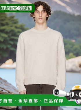 香港直邮Our Legacy 男士 灰白色 True Roundneck 针织衫 M2253TO