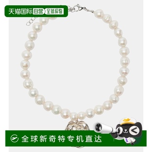 女士 1h可退 butrym 香港直邮潮奢 花朵人造珍珠吊坠项链 magda