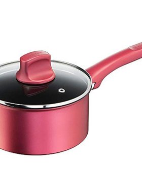 日本直邮T Fal特福 锅 单手锅 18cm 电磁炉对应 红色 G26223