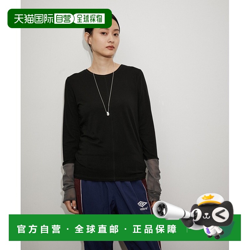 1小时内可退 日本直邮Adam et Rope'’ 女士透明感长袖T恤女装