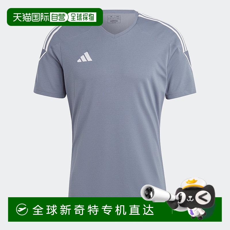 自营 Adidas/阿迪达斯 男士Tiro 23 League 球衣运动T恤 黑色/白