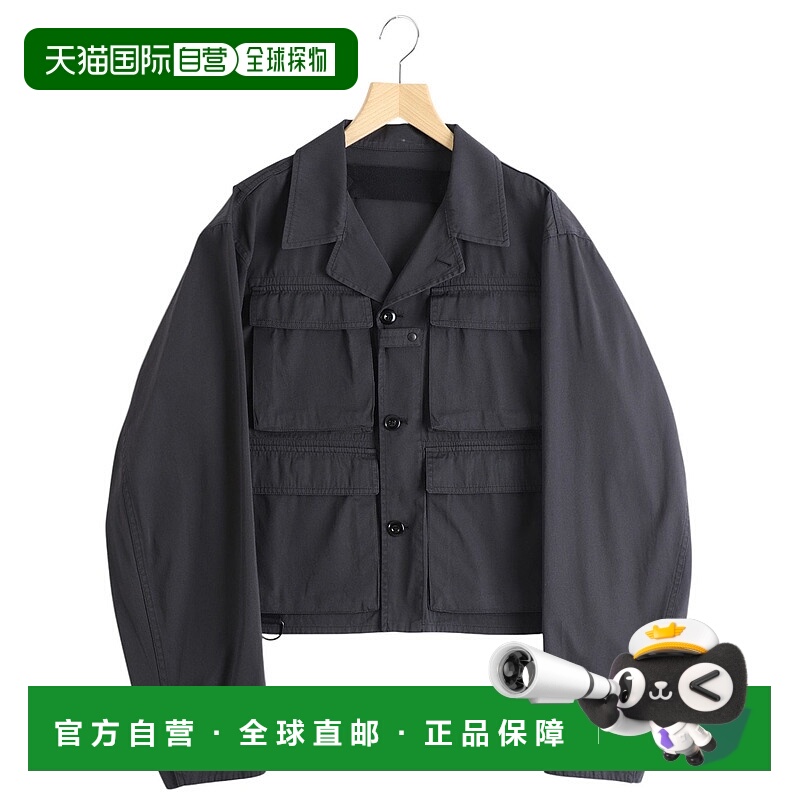 1h可退 日本直邮LEMAIRE 男士短款工装夹克 宽松版型 多口袋设计