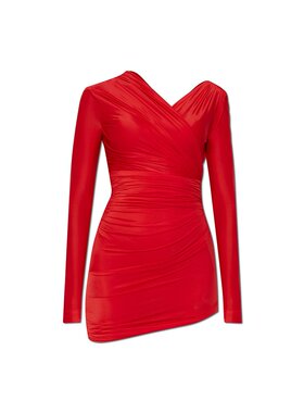 BALENCIAGA 女士连衣裙 814343TRV976400 SS2025 红色