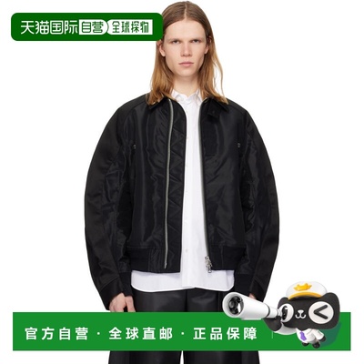 1h可退 香港直邮潮奢 Sacai 男士 黑色 Cotton Chino & Nylon Twi