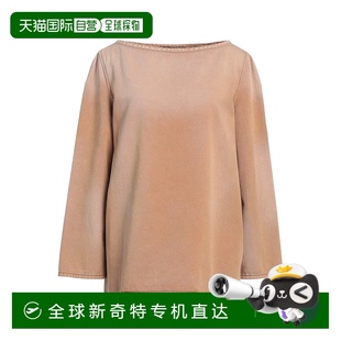 古驰 香港直邮潮奢 舒适时尚 1h可退 brown棕色 女士 Gucci 上衣