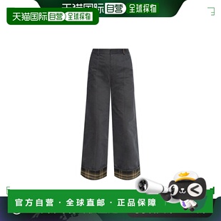 直筒裤 8099352C1501CINDER博柏利阔腿裤 女士休闲裤 BURBERRY