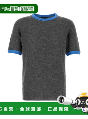 香港直邮PRADA 男士针织衫 UMF193SOOO18W4F0S3O SS2026 灰色