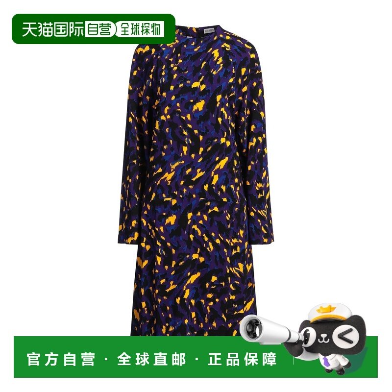 1h可退 香港直邮潮奢 Burberry 巴宝莉 女士 中长连衣裙 purple紫,女装/女士精品,连衣裙,淘宝优惠券,粉丝福利购,淘宝优惠卷