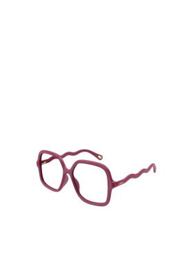 香港直邮CHLOÉ 女士太阳镜 CH0091O004BU CO 红色 徽标平光镜