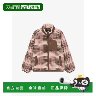 韩国直邮FILA 中性格纹抓绒夹克 / FS254PL01X002260