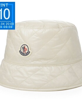 日本直邮Moncler MONCLER 渔夫帽 米色 女士 3b00027 788ra 20n