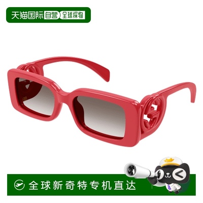 1h可退 香港直邮潮奢 Gucci 古驰 女士 徽标太阳镜 GG1325S眼镜