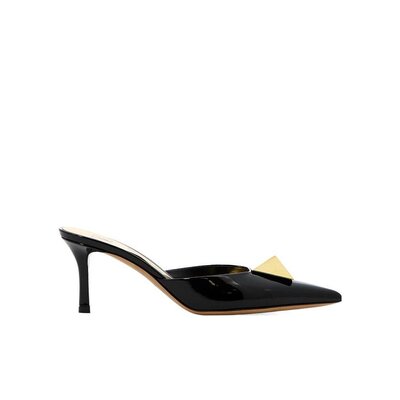 Valentino 铆钉穆勒高跟鞋 1W0S0FP3LAF