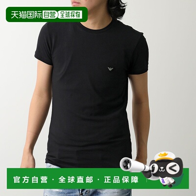 日本直邮EMPORIO ARMANI T恤 EM000375 AF10771 男士家居服弹力棉
