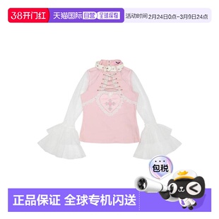 日本直邮日潮 ACDCRAG吻杀系列花边长袖T恤10149232050476