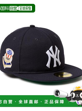 日本直邮NEW ERA 纽约洋基队 World Series 9FIFTY 帽子 深蓝色 [