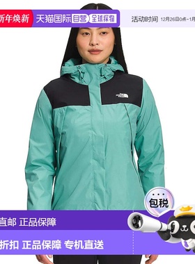 自营The North Face Antora NF0A7UKN856三角气候夹克女式绿色全A