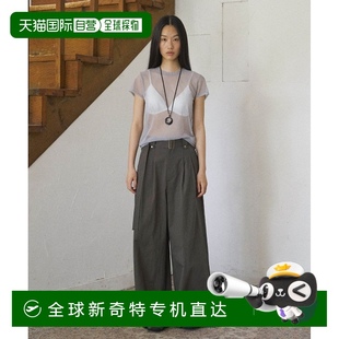 休闲裤 1h可退 韩国直邮fromwhere