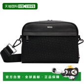 黑色斜挎包 1h可退 50548202 波士 男士 香港直邮潮奢 BOSS