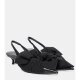 Balenciaga 巴黎世家 女士 潮奢 蝴蝶结皮质露跟浅口鞋 000895