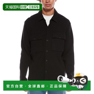 Chunky black Waffle Jacket 美国奥莱直发 Shirt 自营Vince