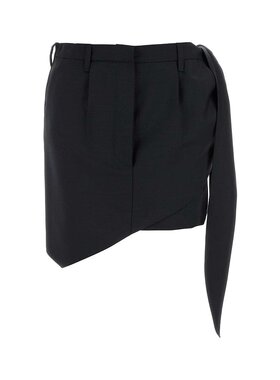 PRADA 女士半身裙 P114ZSOOO12I1F0008 AW2025 蓝色