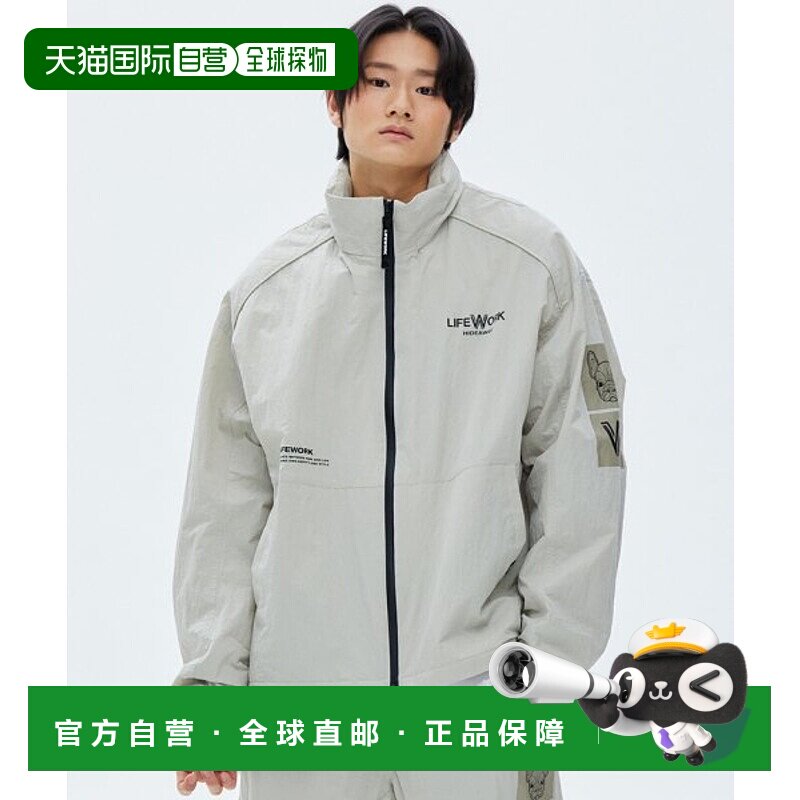 韩国直邮LIFEWORK 公用男士运动茄克夹克外套LW232JP470/新款
