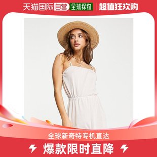 Vero Moda 女士Vero 香港直邮潮奢 腰带连体衣 奶油色