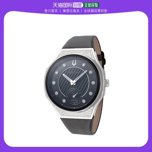 美国直邮Bulova 女士96R229 Curv35毫米石英手表