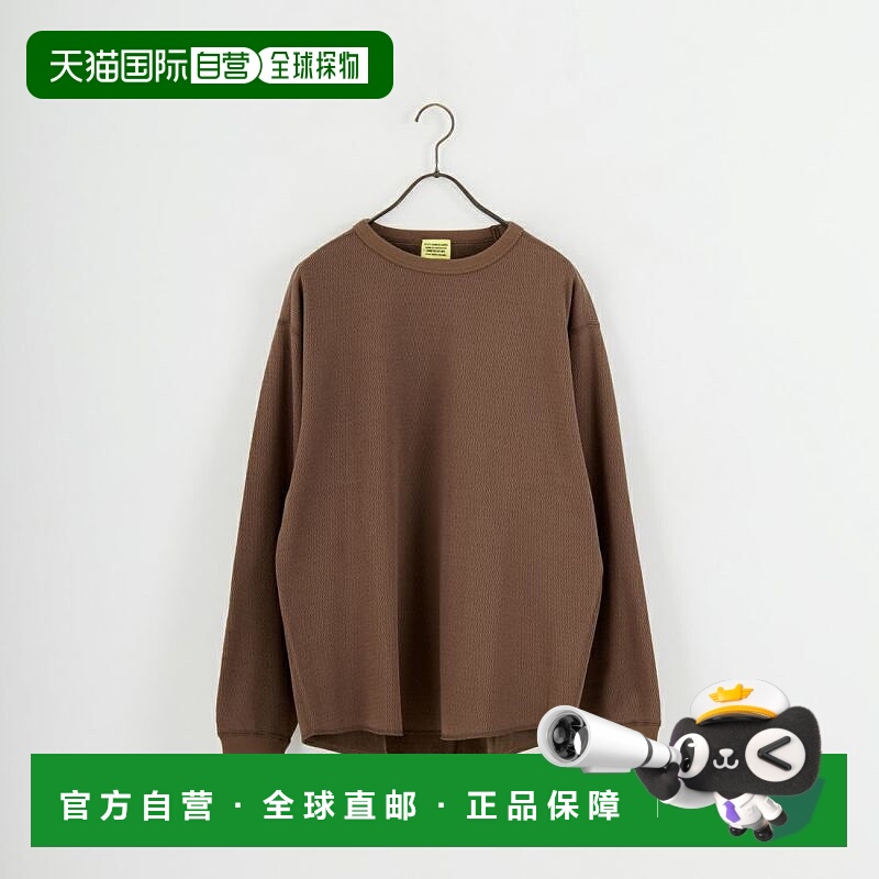 1h可退 日本直邮Jeans Factory Clothes 男装 保暖长袖T恤 蜂窝纹