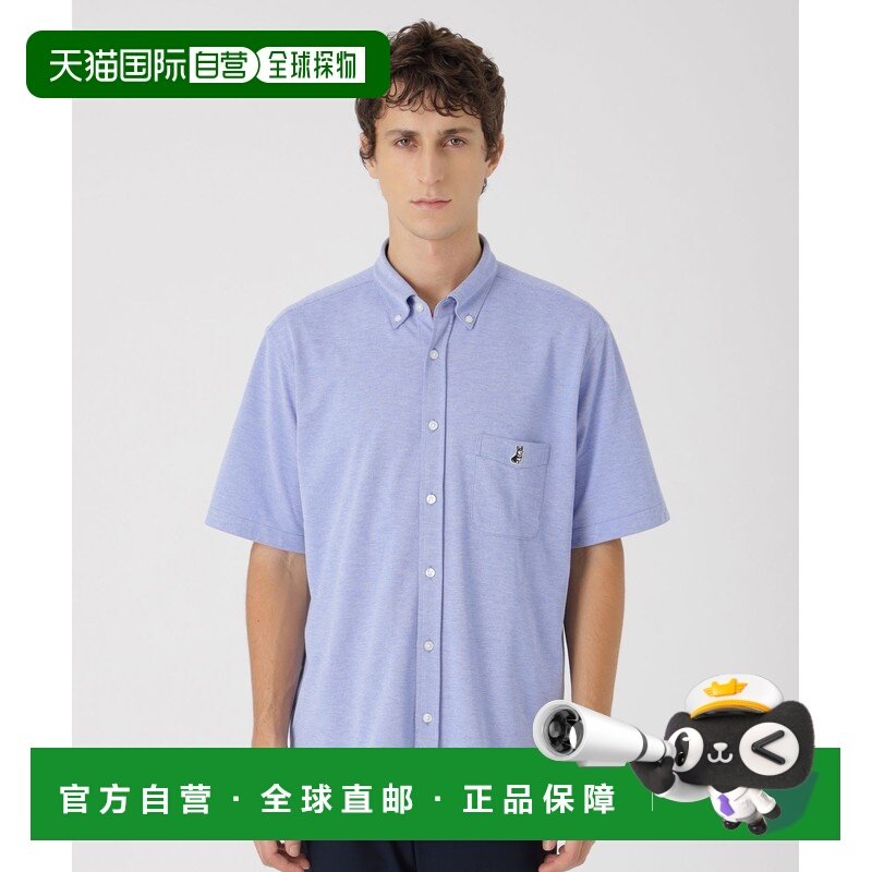 1h可退 日本直邮BLACK LABEL CRESTBRIDGE男装半袖纽扣衬衫 俏皮,男装,衬衫,淘宝优惠券,粉丝福利购,淘宝优惠卷