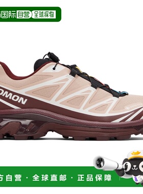 1h可退 香港直邮yves salomon 萨洛蒙 男士 粉色 & 酒红色 XT-6 G