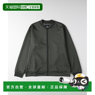 杢纹弹力拉链夹克 NUMBER男装 宽松简约设计 日本直邮BACK 1h可退