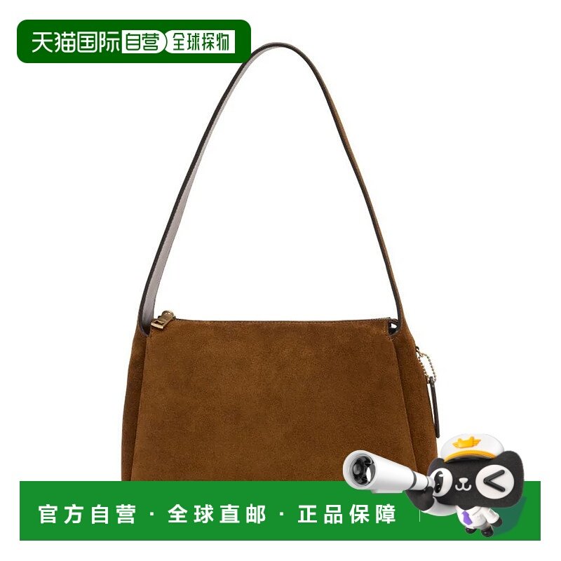 香港直邮COACH 女士单肩包 CDD06 AW2025 棕色 Coach Lola Should