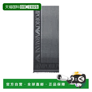 EW003159AF20038 渐变色微格纹图案披肩 香港直邮Emporio Armani