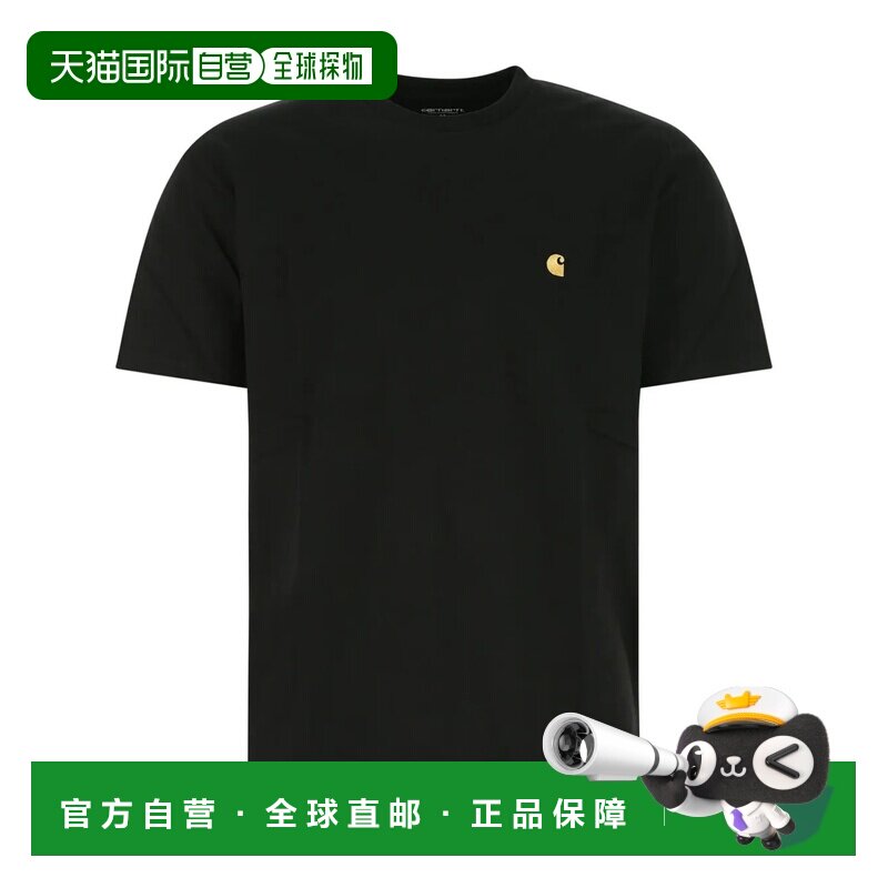 香港直邮CARHARTT WIP 男士T恤 I02639100FXX CO 黑色 S/S Chase图片