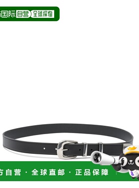 香港直邮CELINE 男士腰带 45BBX3AJG38SI CO 黑色